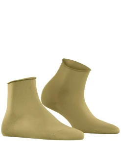 FALKE Cotton Touch damessokken, olijfgroen (olive)