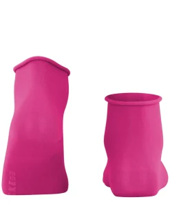 FALKE Cotton Touch damessokken kort, roze (berry)