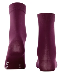 FALKE Cotton Touch damessokken, donkerrood (barolo)