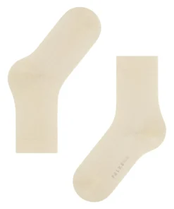 FALKE Cotton Touch damessokken, creme (cream)