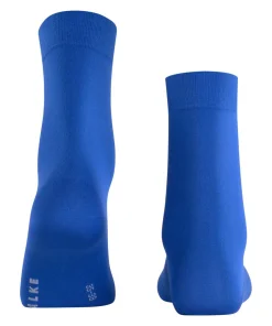 FALKE Cotton Touch damessokken, kobaltblauw (imperial)