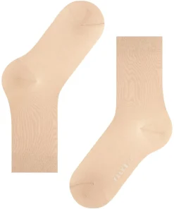 FALKE Cotton Touch damessokken, beige (ginger)