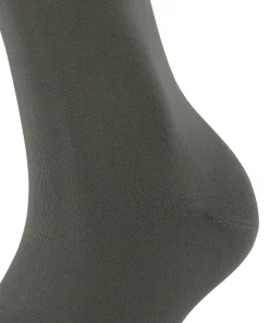 FALKE Cotton Touch damessokken, olijfgroen (military)