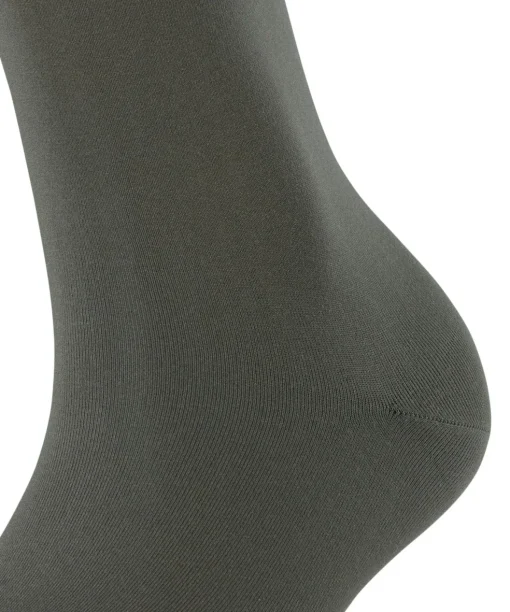FALKE Cotton Touch damessokken, olijfgroen (military)