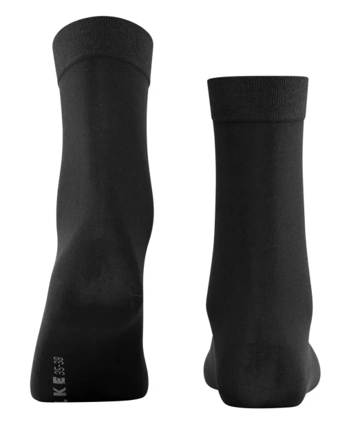 FALKE Cotton Touch damessokken, zwart (black)