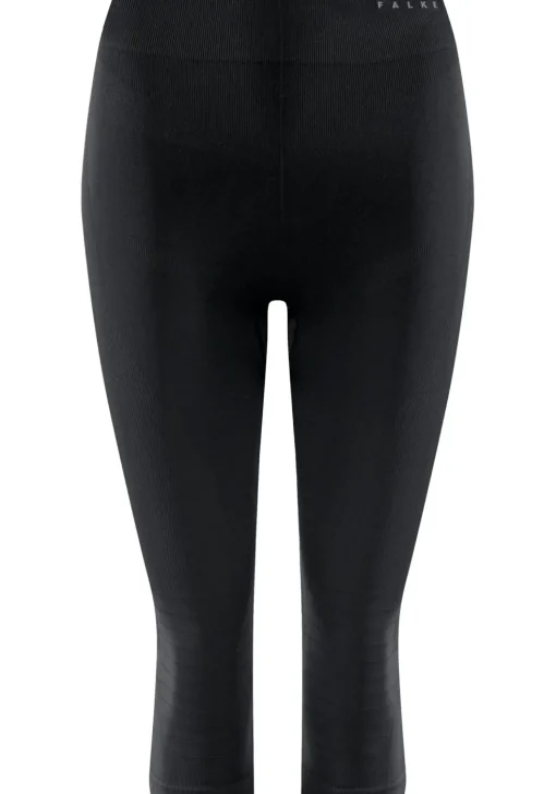 FALKE dames 3/4 tights Maximum Warm, thermobroek, zwart (black)