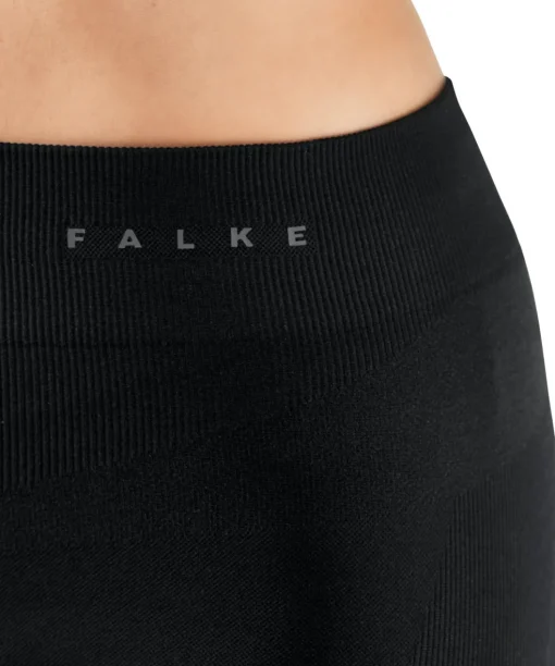 FALKE dames 3/4 tights Maximum Warm, thermobroek, zwart (black)