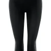 FALKE dames 3/4 tights Wool-Tech Light, thermobroek, zwart (black)