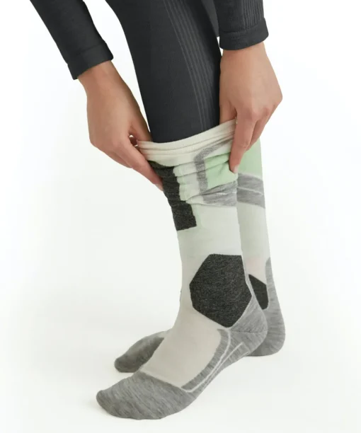 FALKE dames tights Wool-Tech, thermobroek, zwart (black)