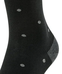 FALKE Dot herensokken, antraciet grijs (anthracite mel.)