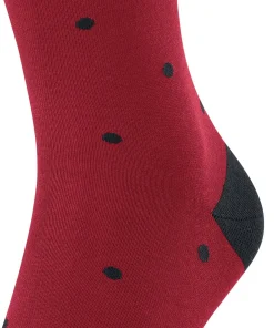 FALKE Dot herensokken, rood (scarlet)
