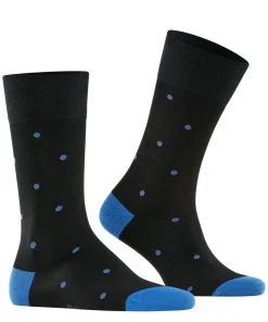 FALKE Dot herensokken, zwart (black-mix)
