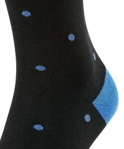 FALKE Dot herensokken, zwart (black-mix)