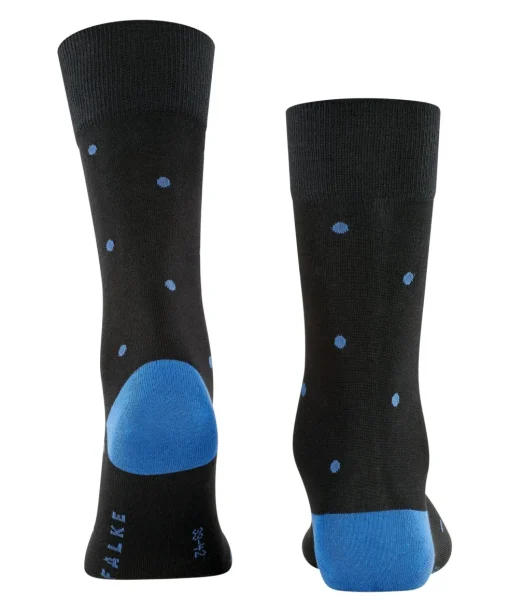 FALKE Dot herensokken, zwart (black-mix)