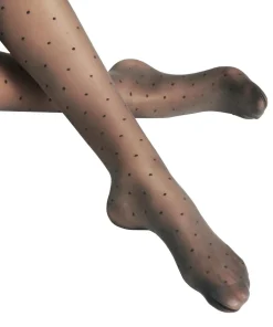 FALKE Dot Vitalize 20 DEN dames panty, graphite