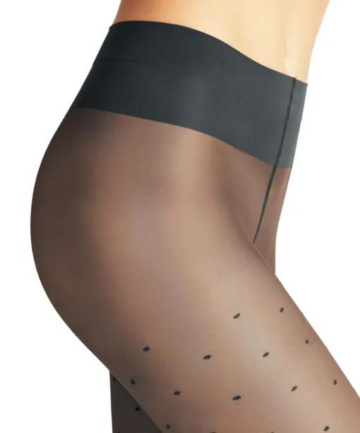 FALKE Dot Vitalize 20 DEN dames panty, graphite