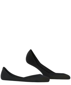 FALKE Elegant Step dames kousenvoetjes, zwart (black)