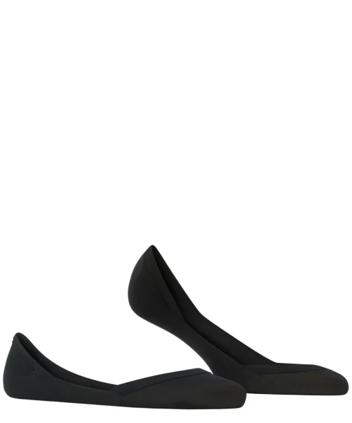 FALKE Elegant Step dames kousenvoetjes, zwart (black)