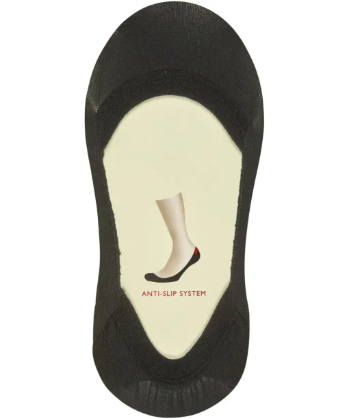 FALKE Elegant Step dames kousenvoetjes, zwart (black)