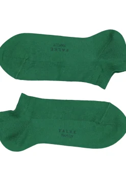 FALKE Family heren enkelsokken, groen (golf)