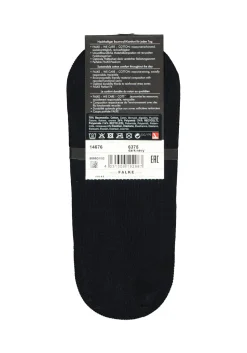FALKE Family heren invisible sokken, marine blauw (dark navy)