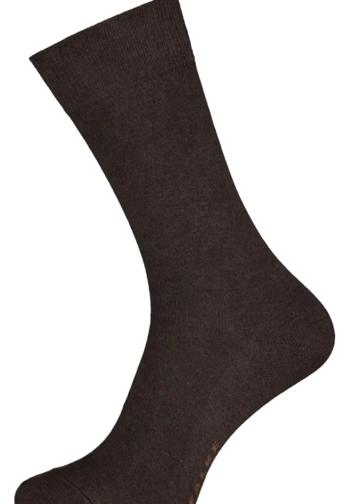 FALKE Family herensokken, donkerbruin (dark brown)