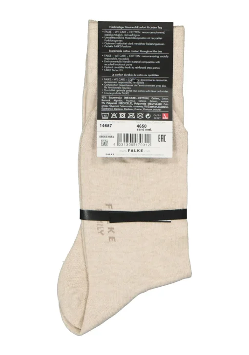 FALKE Family herensokken, beige melange (sand melange)