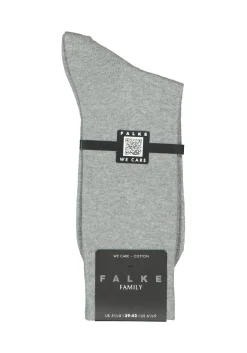 FALKE Family herensokken, lichtgrijs (light grey melange)