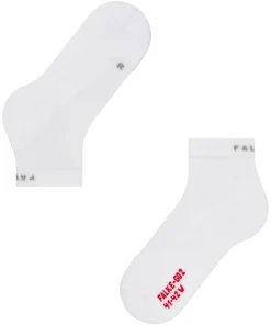 FALKE GO2 Short heren golf sokken kort, wit (white)