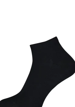 FALKE Happy heren enkelsokken (2-pack), marine blauw (dark navy)