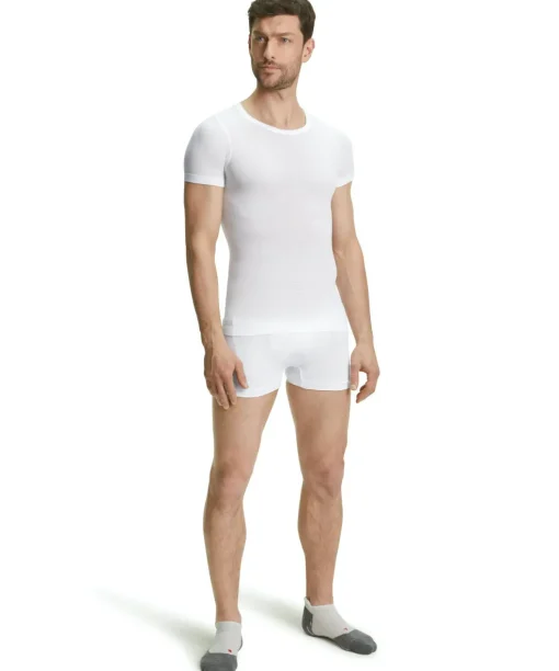 FALKE heren T-shirt Ultralight Cool, thermoshirt, wit (white)
