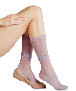 FALKE Lyric Tulle 20 DEN dames sokjes, lila (lilac tint)