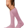 FALKE No. 13 Finest Piuma Cotton heren kniekousen, lichtroze (light rosa)