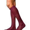 FALKE No. 10 Pure Fil d Ecosse herensokken, rood (barolo)
