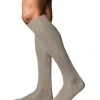 FALKE No. 10 Pure Fil d'Ecosse heren kniekousen, beige (wheat mel.)