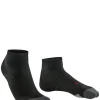 FALKE PL2 Short heren padel sokken, zwart (black)
