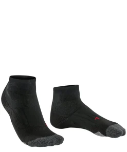 FALKE PL2 Short heren padel sokken, zwart (black)
