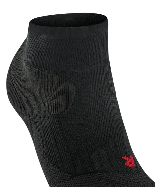 FALKE PL2 Short heren padel sokken, zwart (black)