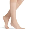 FALKE Pure Matt 20 DEN dames kniekousen, beige (cocoon)