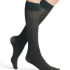 FALKE Pure Matt 50 DEN dames kniekousen, antraciet grijs (graphite)