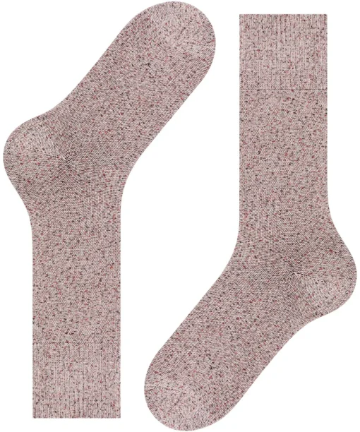 FALKE Rain Dye herensokken, grijs (chrome)