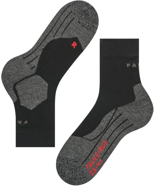 FALKE RU3 Comfort heren running sokken, zwart (black-mix)