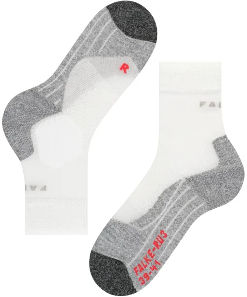 FALKE RU3 Comfort heren running sokken, wit (white-mix)