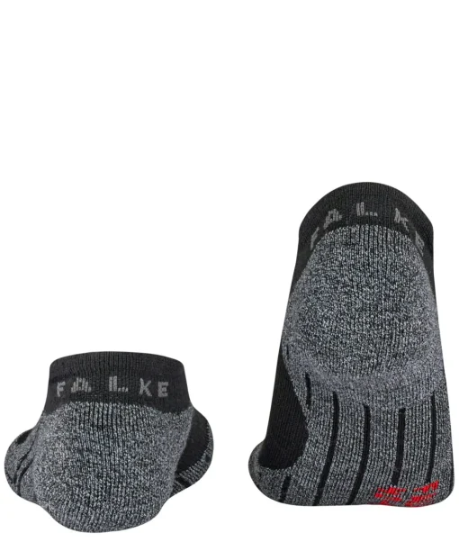 FALKE RU3 Comfort Invisible heren running kousenvoetjes, zwart (black-mix)