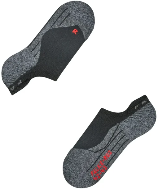 FALKE RU3 Comfort Invisible heren running kousenvoetjes, zwart (black-mix)
