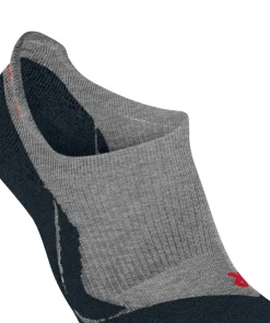 FALKE RU3 Comfort Invisible heren running kousenvoetjes, grijs (lightgrey)