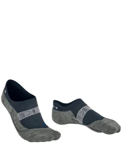 FALKE RU4 Endurance Cool Invisible heren running kousenvoetjes, blauw (space blue)