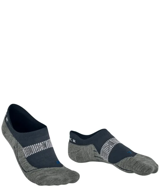 FALKE RU4 Endurance Cool Invisible heren running kousenvoetjes, blauw (space blue)