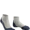 FALKE RU4 Endurance Short heren running sokken kort, grijs (lightgrey)