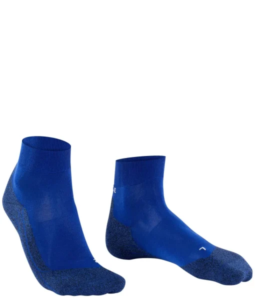 FALKE RU4 Light Performance Short heren running sokken kort, middenblauw (athletic blue)